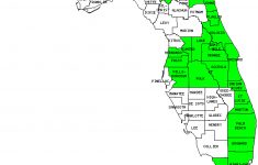 Florida Counties Visited (With Map, Highpoint, Capitol And Facts) - State Of Florida Map Mileage
