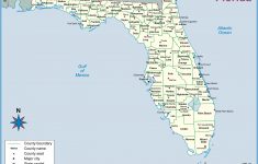 Florida County Outline Wall Map – Maps – Www Map Of Florida