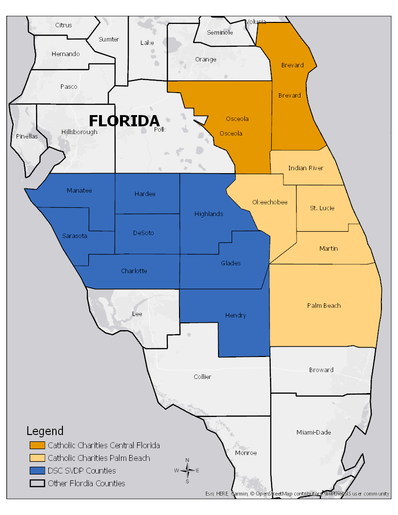 Florida Disaster Case Management Program | Disaster Services - Florida Disaster Map