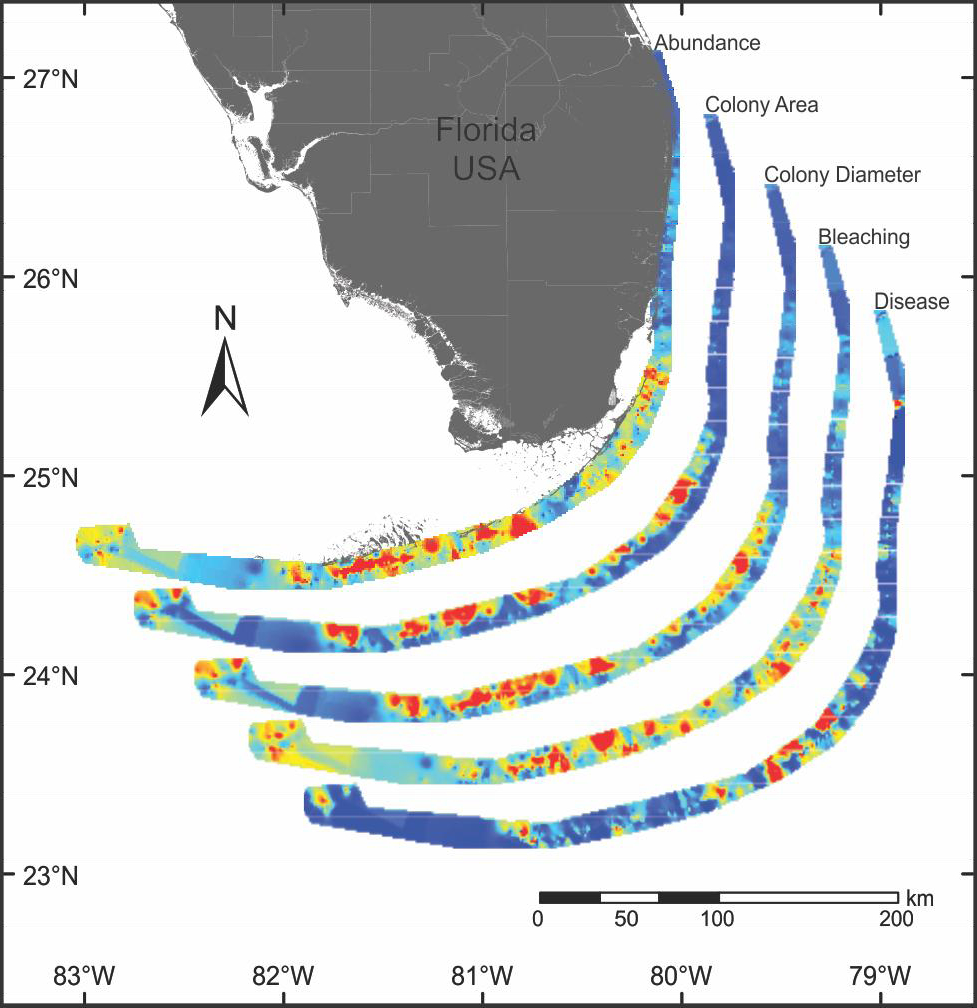 Florida – Disturbance Response | Reef Resilience - Florida Reef Map