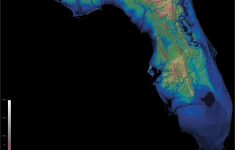 Florida Elevation Map : Florida - Florida Underwater Map