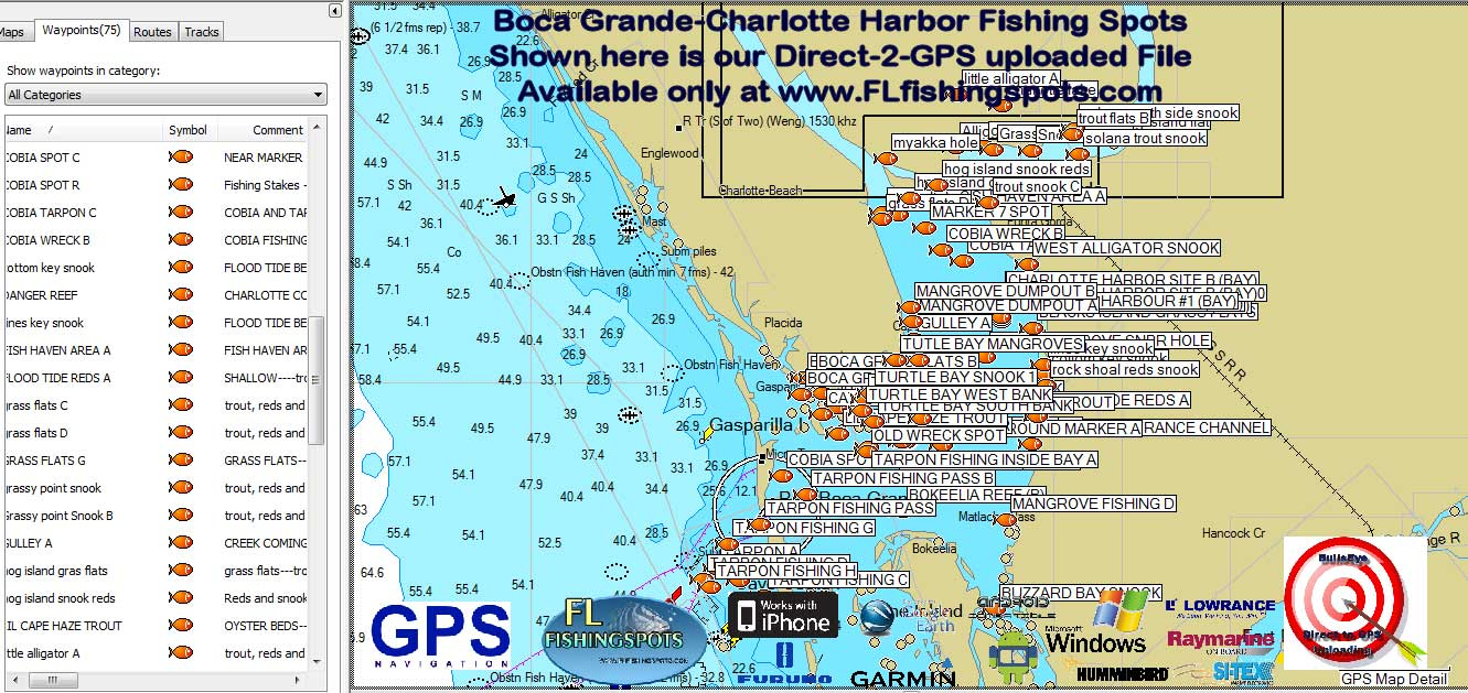 Florida Fishing Maps With Gps Coordinates | Florida Fishing Maps For Gps - Florida Saltwater Fishing Maps