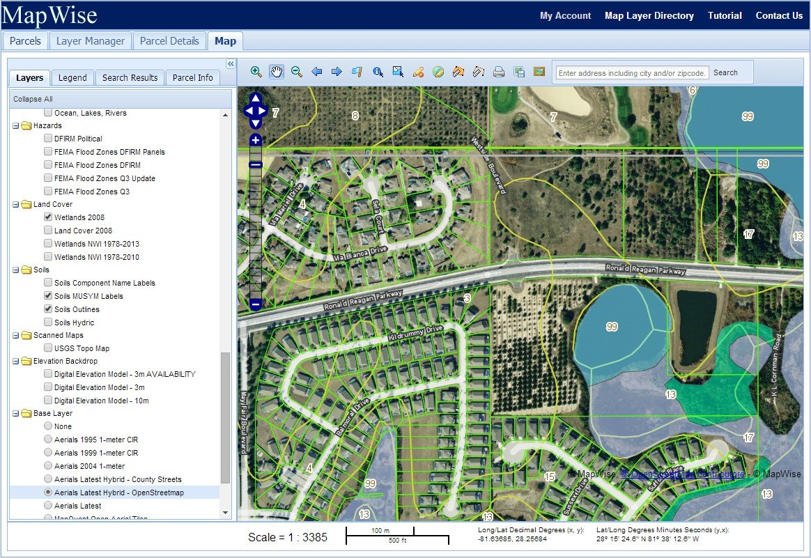 Florida Gis Mapping System For Real Estate Professionals - Florida Real Estate Map