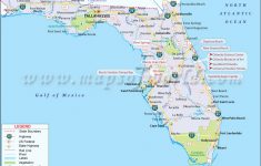 Florida Gulf Coast Map With Cities And Travel Information | Download - Map Of Florida Beaches On The Gulf