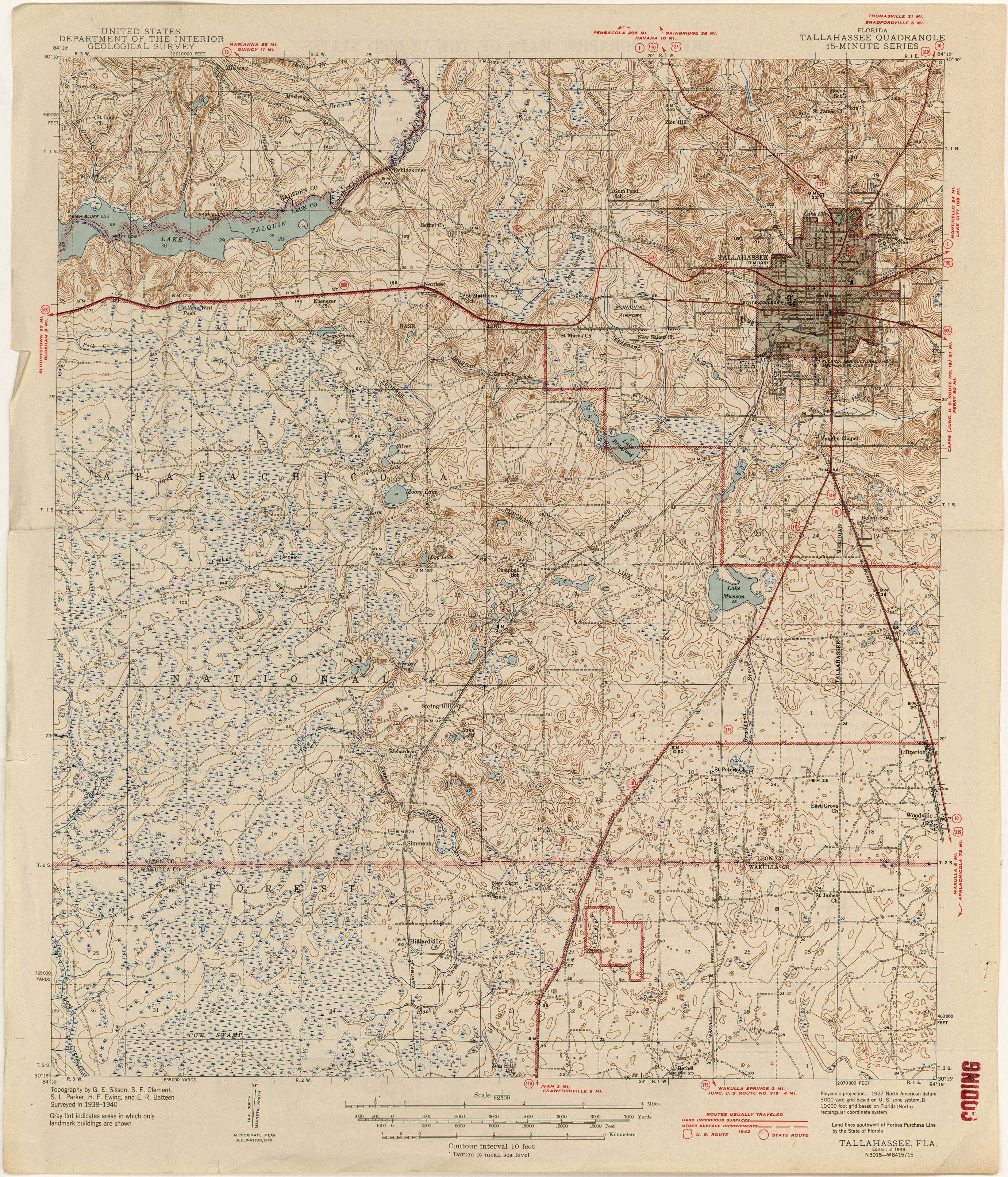 Florida Historical Topographic Maps - Perry-Castañeda Map Collection - Historic Florida Maps