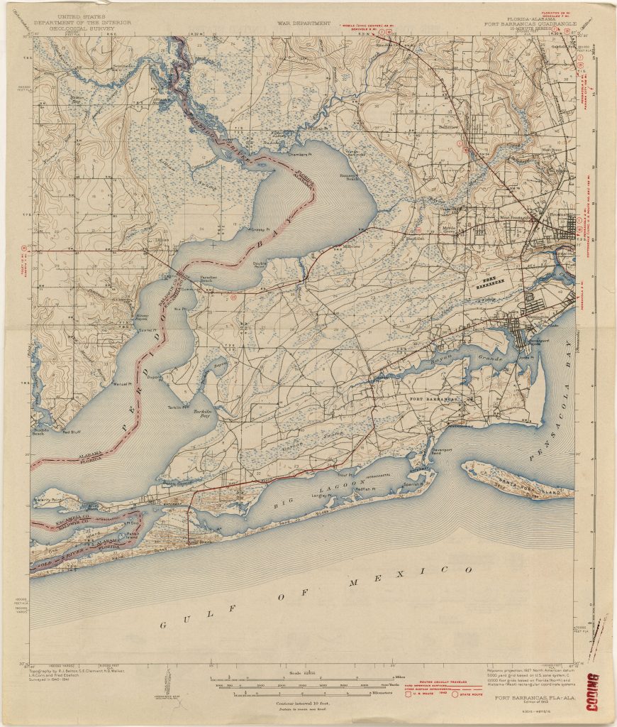 Florida Historical Topographic Maps PerryCastañeda Map Collection