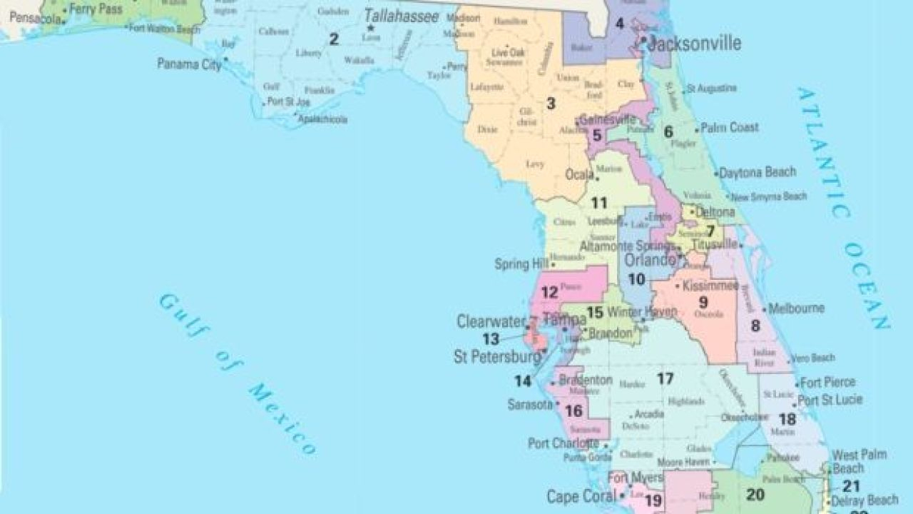 Florida House Moves Ahead With Its Own Map - Florida Ocean Map