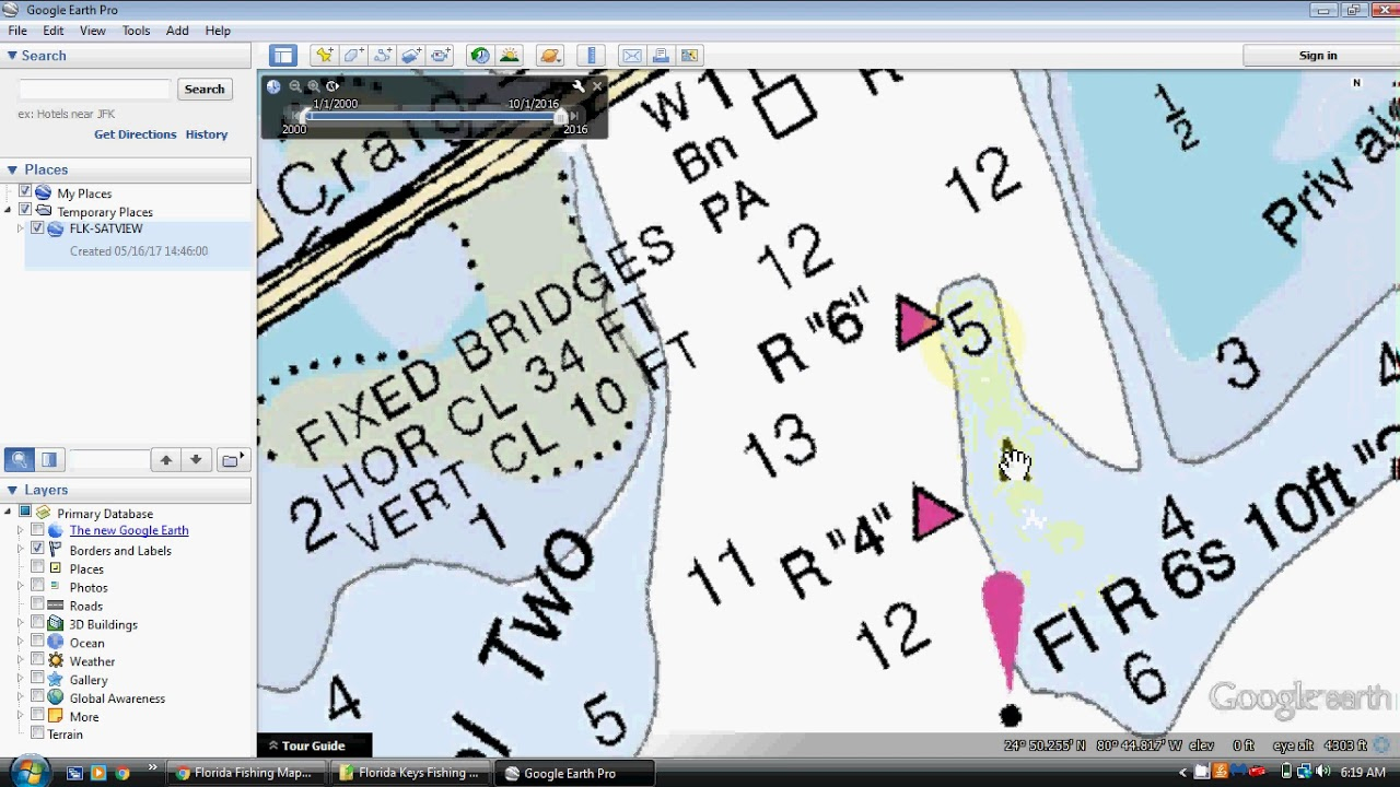 Florida Keys Fishing Spots For Key Largo, Islamorada, Marathon To - South Florida Fishing Maps