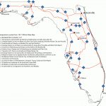 Florida Map Finder: 100 Florida State Maps   State Of Florida Map Mileage