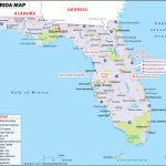 Florida Map | Map Of Florida (Fl), Usa | Florida Counties And Cities Map   Florida City Map Outline