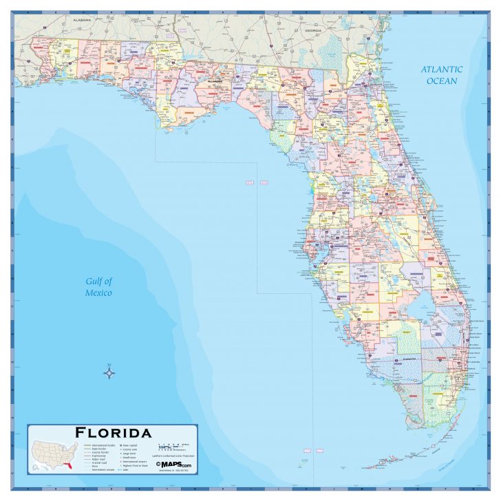 I Want A Map Of Florida