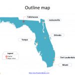 Florida Map Powerpoint Templates   Free Powerpoint Templates   Free Map Of Florida Cities