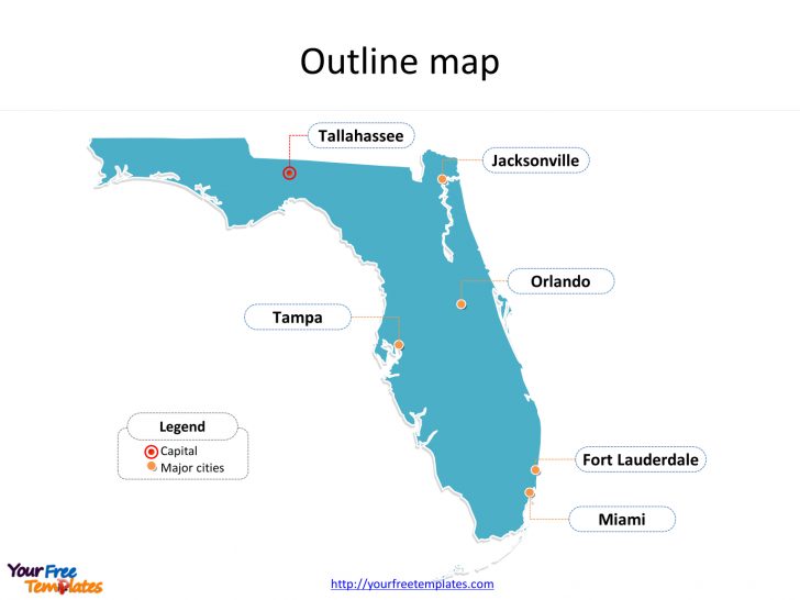 Tallahassee On The Map Of Florida