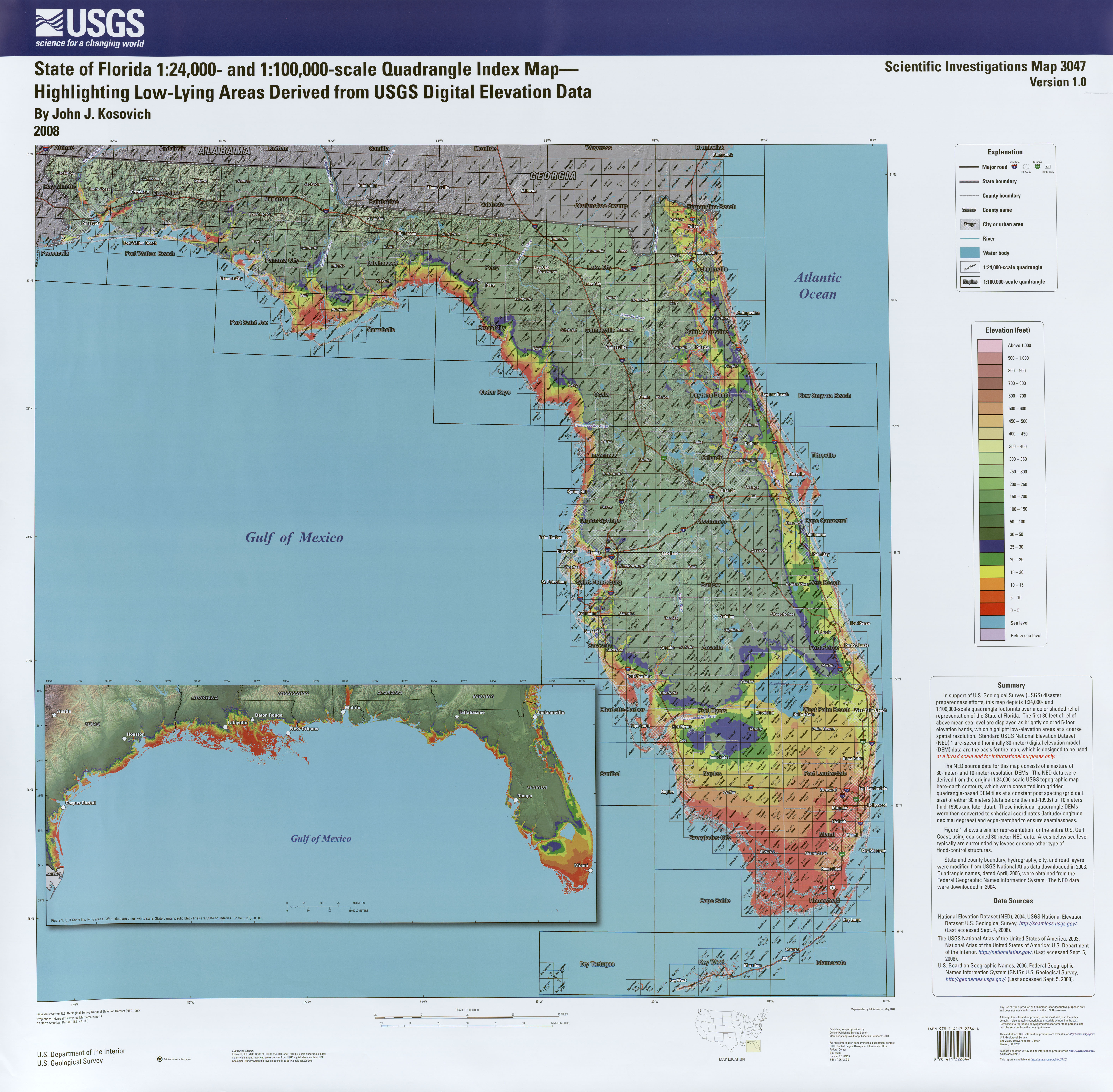 Florida Maps - Perry-Castañeda Map Collection - Ut Library Online - Florida Topographic Map Free