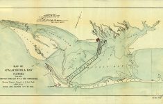 Florida Memory - Map Of Apalachicola Bay Florida, 1896 - Where Is Apalachicola Florida On The Map