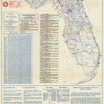 Florida Memory   Official Road Map Of Florida, 1946   Labelle Florida Map