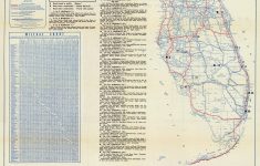 Florida Memory - Official Road Map Of Florida, 1946 - Lake Alfred Florida Map