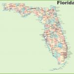 Florida Road Map With Cities And Towns   Google Map Of Florida Cities