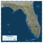 Florida Satellite Map   Maps   Satellite Map Of Florida