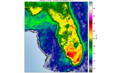 Florida Sea Breeze Thunderstorm Climatology - Seabreeze Florida Map