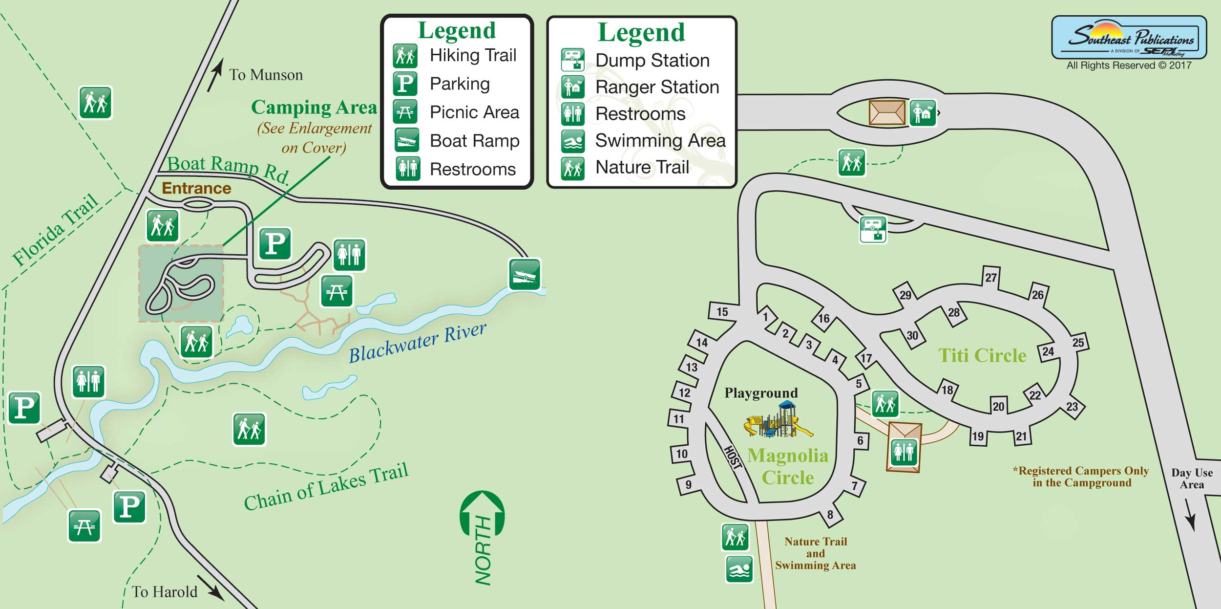 Florida State Parks Rv Camping - Know Your Campground - Camping In Florida State Parks Map