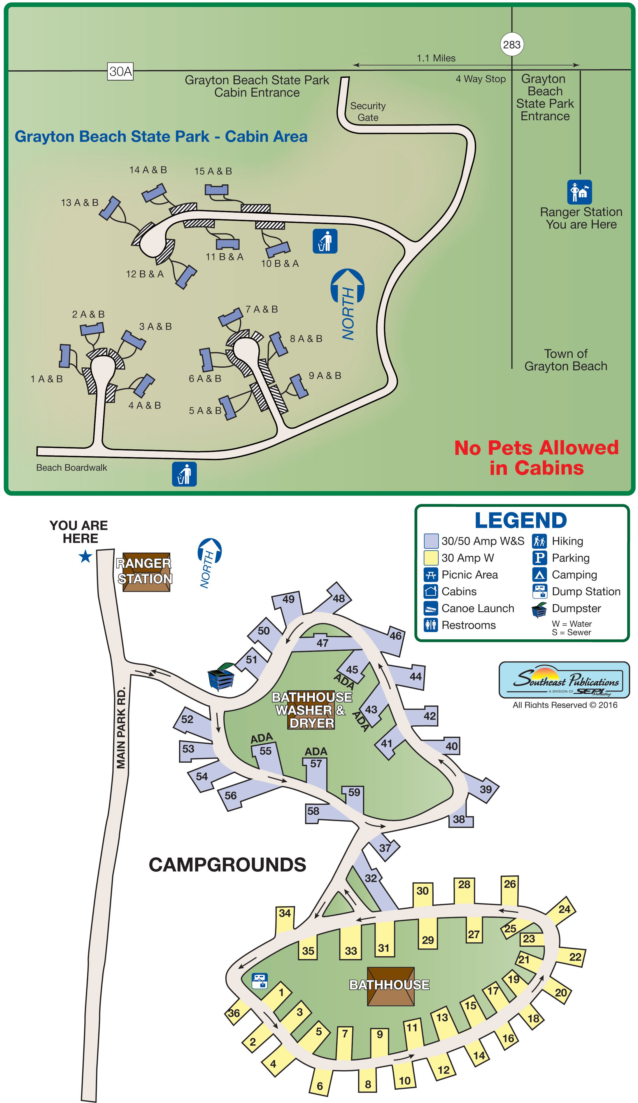 Florida State Parks Rv Camping - Know Your Campground - Florida State Park Campgrounds Map