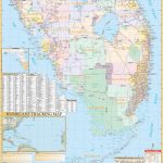 Florida State Southern Region Wall Map – Kappa Map Group   Florida Wall Map