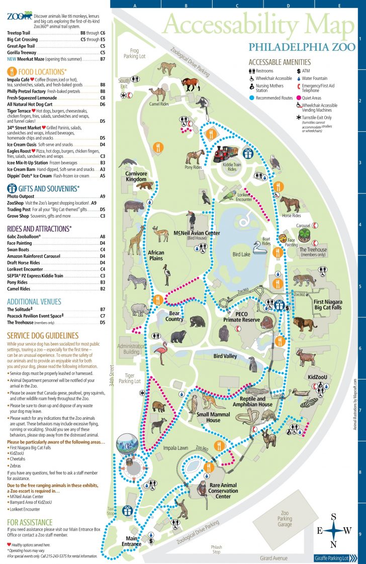 Florida Zoos Map Library And Zoo Idoimages Co Zoos In Florida Map 728x1122 