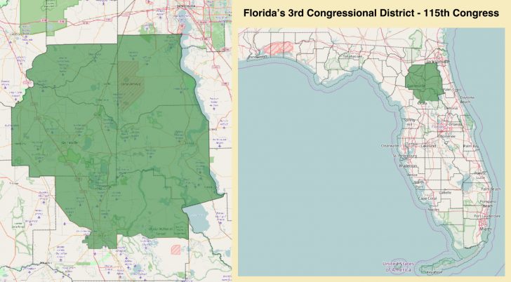 Florida Congressional Districts Map 2018