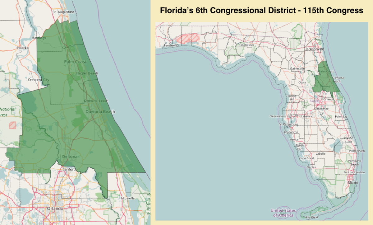 Florida&amp;#039;s 6Th Congressional District - Wikipedia - Florida&amp;#039;s Congressional District Map