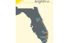 Florida's Brightline To 'take The Grey Out Of Travel' - Railway Gazette - Brightline Florida Map