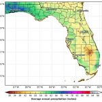 Florida's Climate And Weather   Florida Weather Map With Temperatures