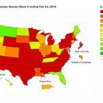 Flu Season Peaks, But 17 More Children Die   Flu Map Florida