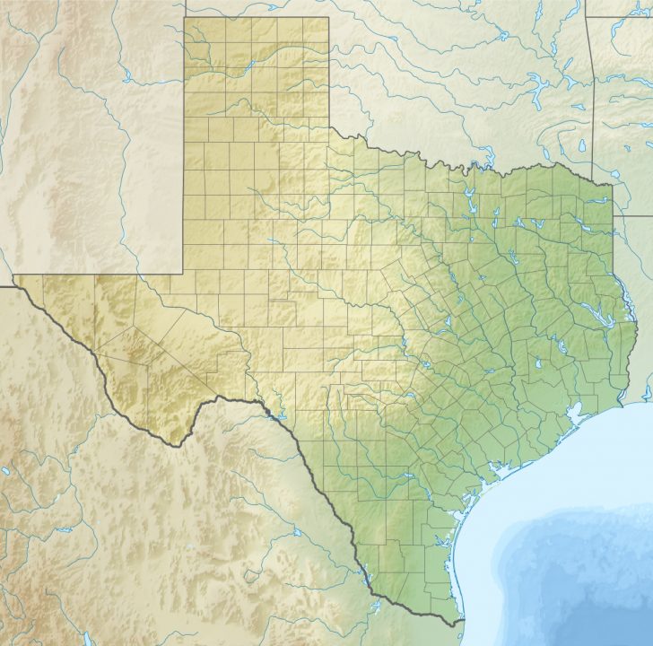 Adobe Walls Texas Map
