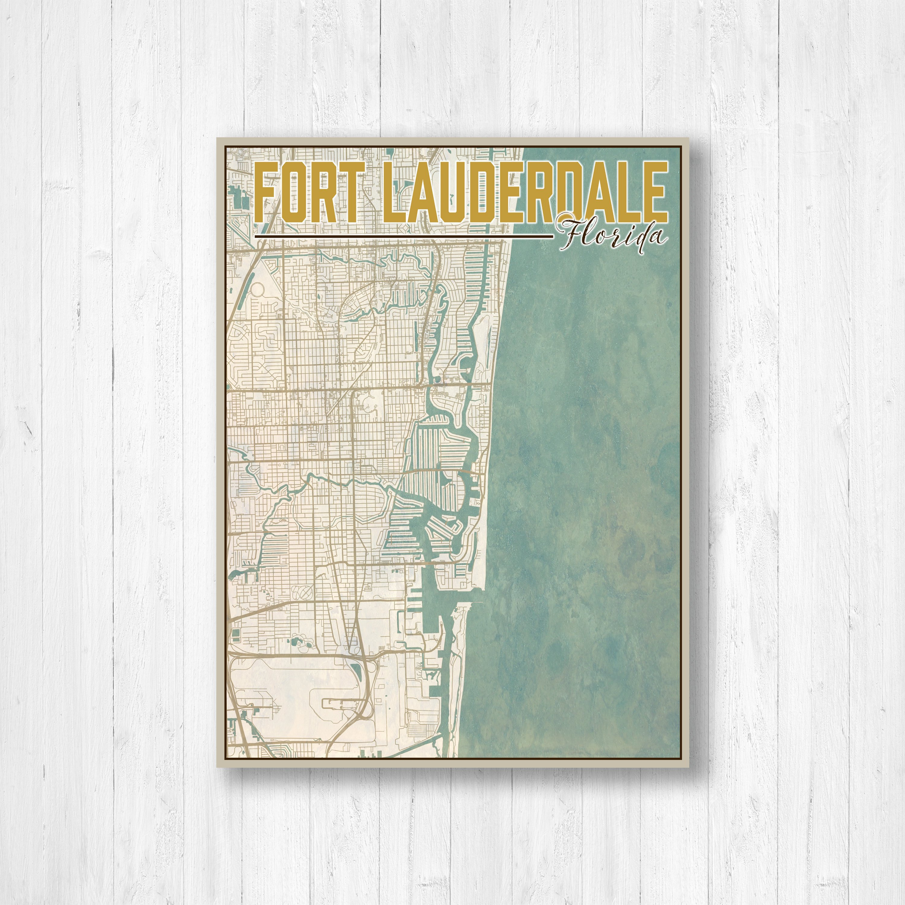 Fort Lauderdale, Florida, Fort Lauderdale City Map, Map Of Fort - Street Map Of Fort Lauderdale Florida