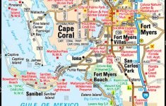 Fort Myers Florida Area Map Image Vectorielle De Stock (Libre De - Fort Meyer Florida Map