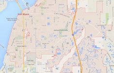 Fort Myers Florida Map - Fort Meyer Florida Map