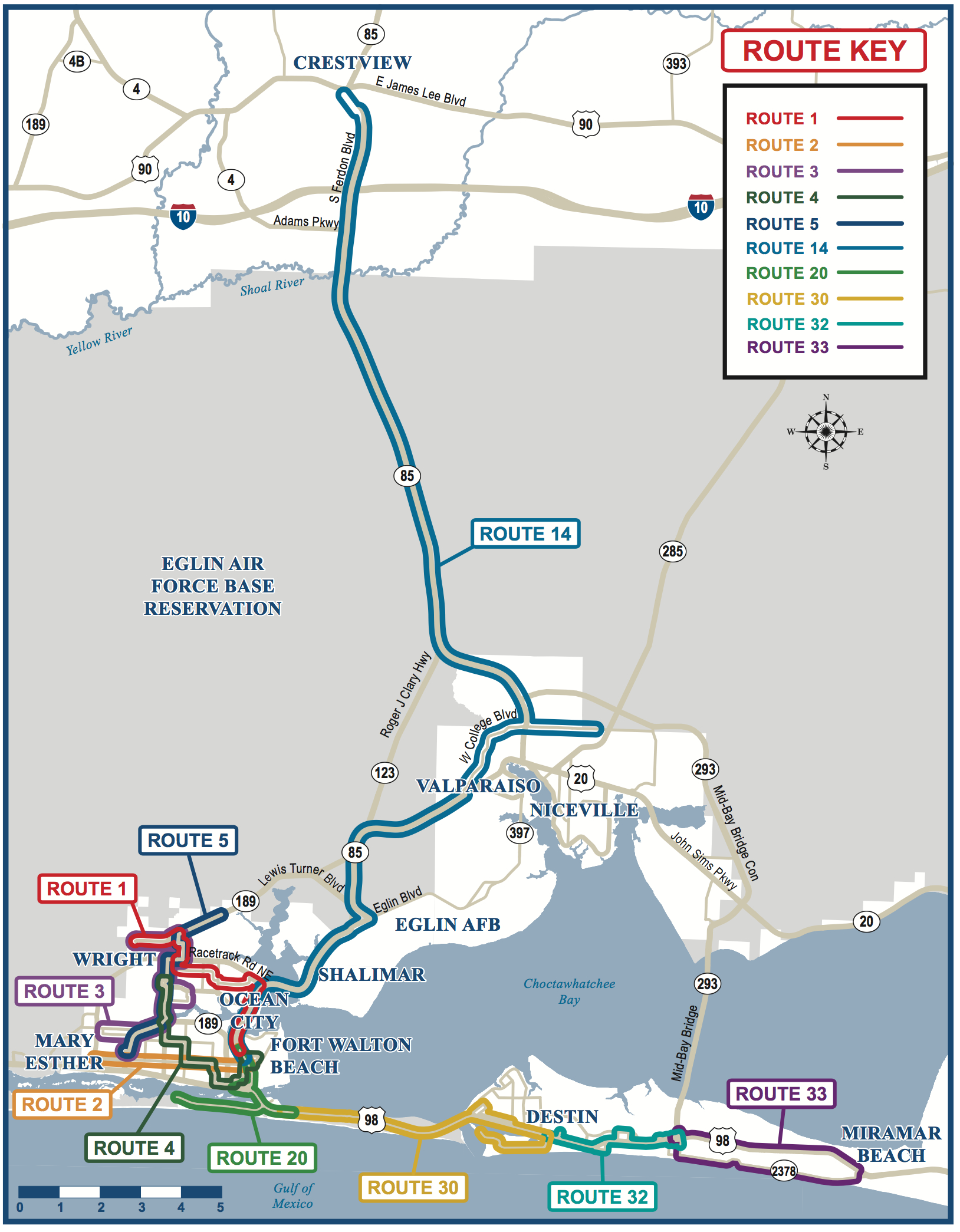 Fort Walton Archives - Ec Rider - Ft Walton Florida Map