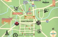 Fort Worth Cvb Launches “Ale Trail” For Nine Local Breweries - Texas Forts Trail Map
