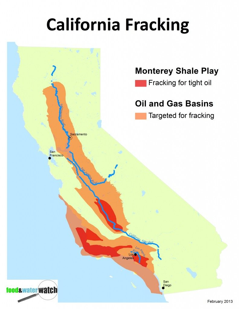 Fracking In California Map - Klipy - Fracking In California Map