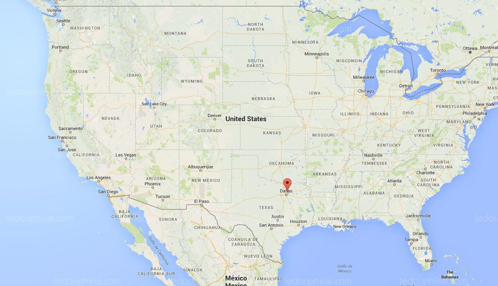 France/monde | Des Tornades Au Texas Font Au Moins Onze Morts - Google Maps San Antonio Texas