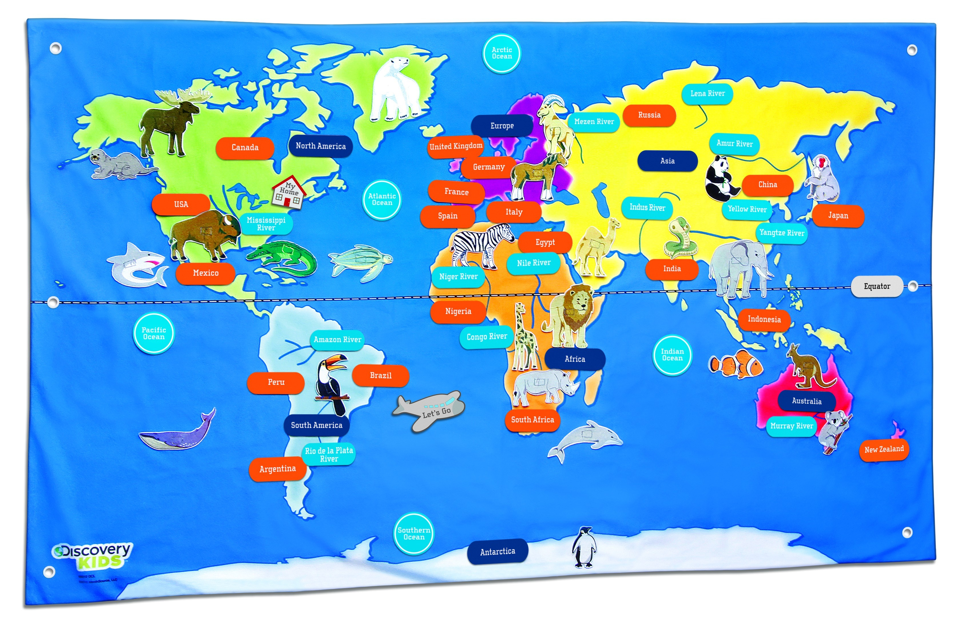 Free Country Maps For Kids A Ordable Printable World Map With - Printable World Map For Kids