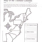 Free Printable 13 Colonies Map … | Activities | 7Th G…   13 Colonies Blank Map Printable
