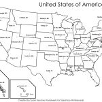 Free Printable Us Highway Map Usa 081919 Fresh United States Map   Map Of United States Without State Names Printable