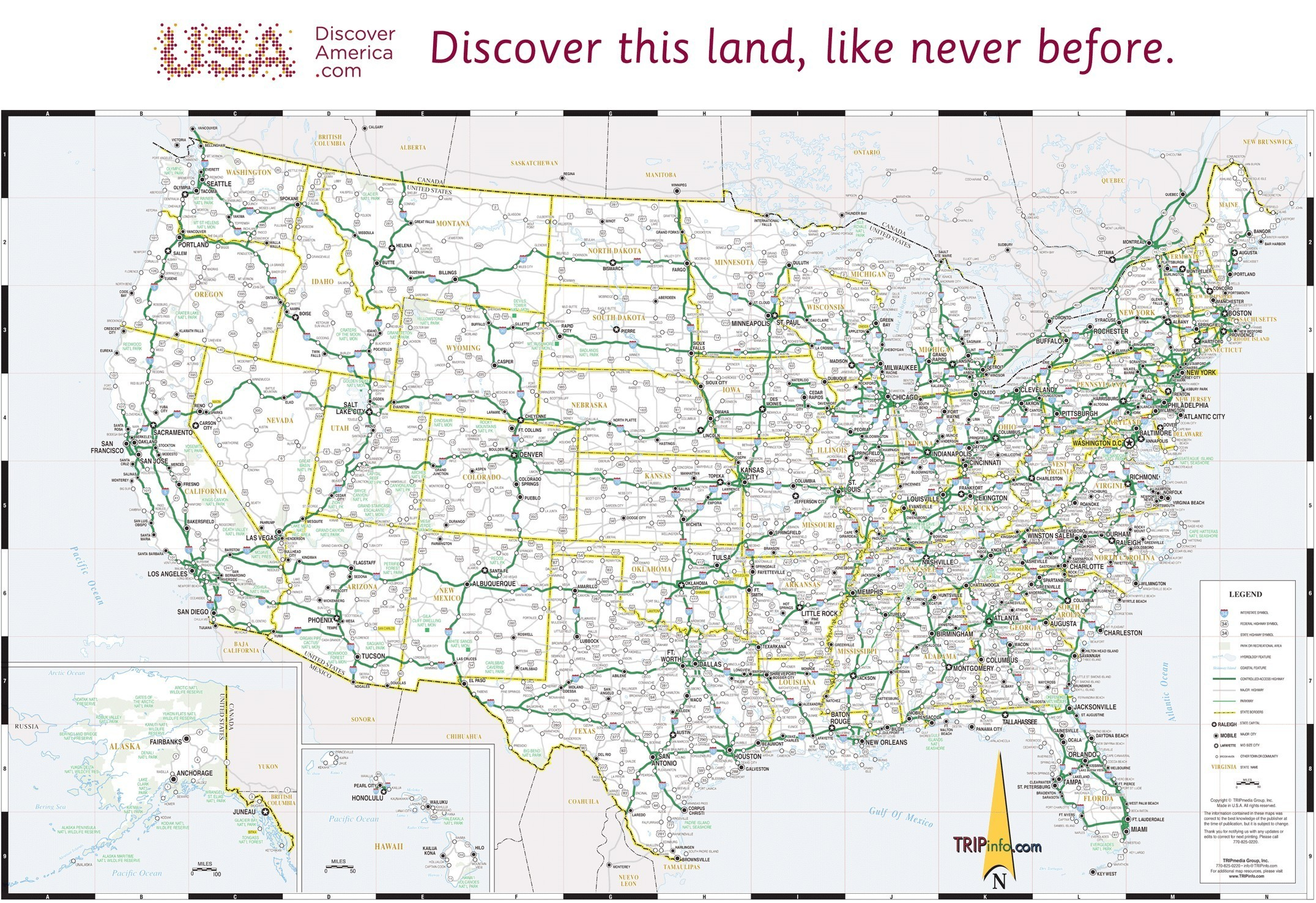 Free Printable Us Highway Map Usa 081919 New Amazing Us Map Major - Printable State Maps With Highways