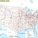 Free Printable Us Highway Map Usa Road Map Luxury United States Road   Printable State Maps With Highways