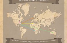 Free Printable World Travel Map - Free Printable Travel Maps