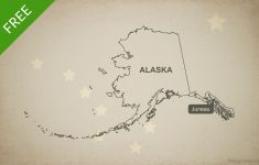 free vector map of alaska outline one stop map free printable map of alaska Free Vector Map Of Alaska Outline | One Stop Map - Free Printable Map Of Alaska
