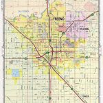 Fresno Street Map. Large Scale Detailed Streets Map Fresno Sity   Fresno California Map