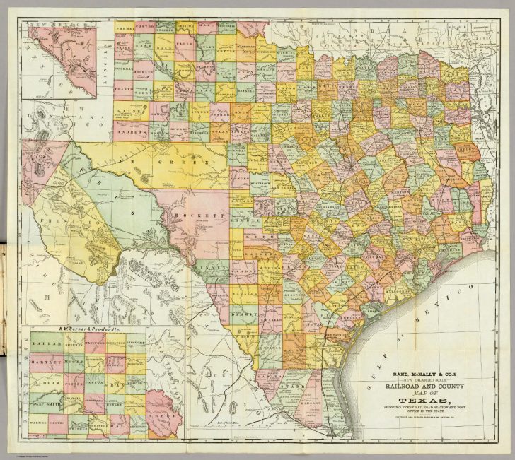 Rand Mcnally Texas Road Map